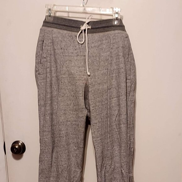 Mens XL Light Gray Sweat Pants Unbranded Drawstring Close Banded waist - Picture 1 of 7